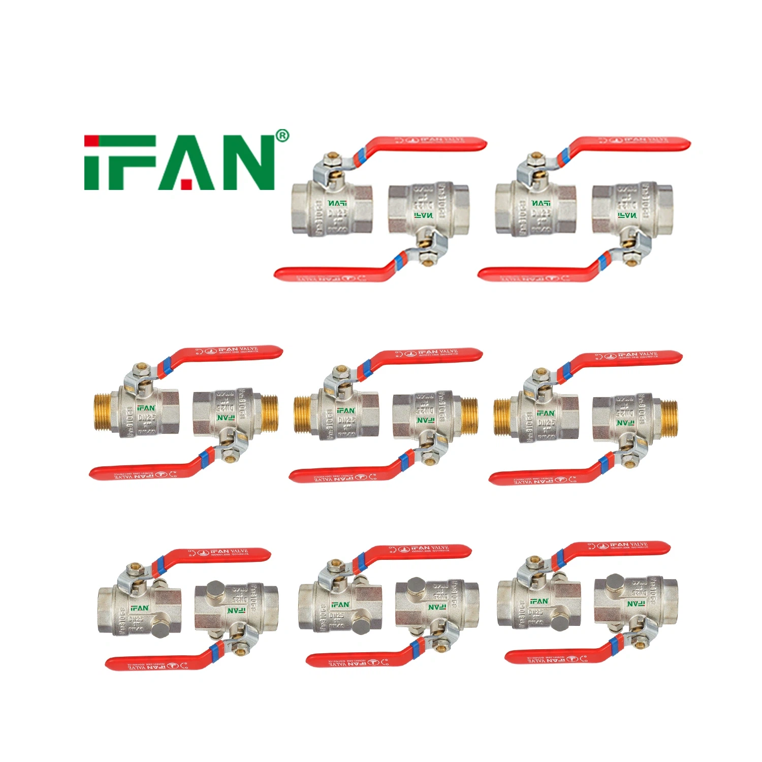 Motstand av messing kuleventiler mot overflateforringelse